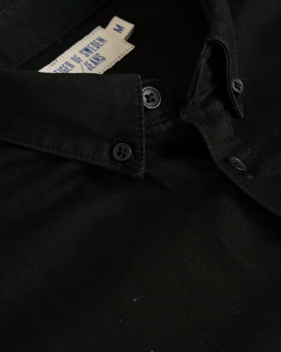 Herre | Skjorter | Tiger of Sweden Jeans | Rit Denim Shirt Black