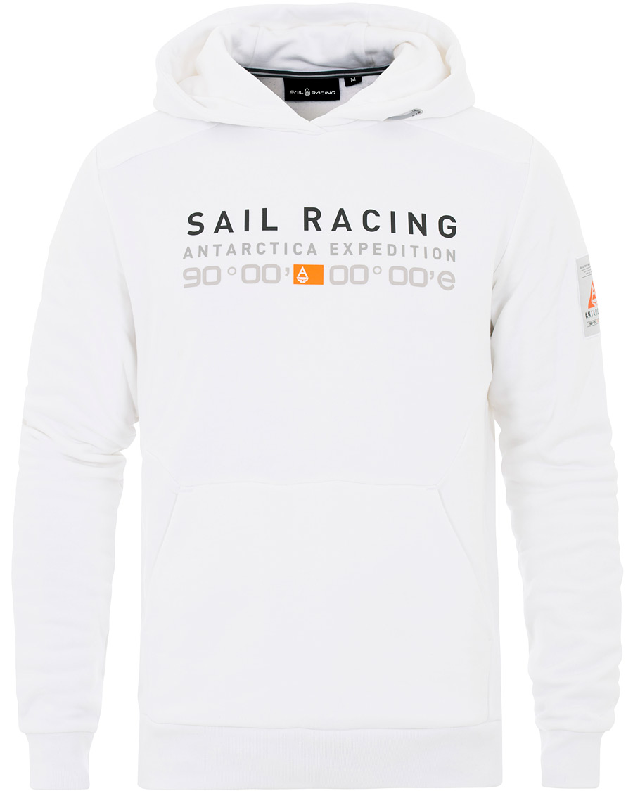 Herre | Trøjer | Sail Racing | Antarctica Hoodie White