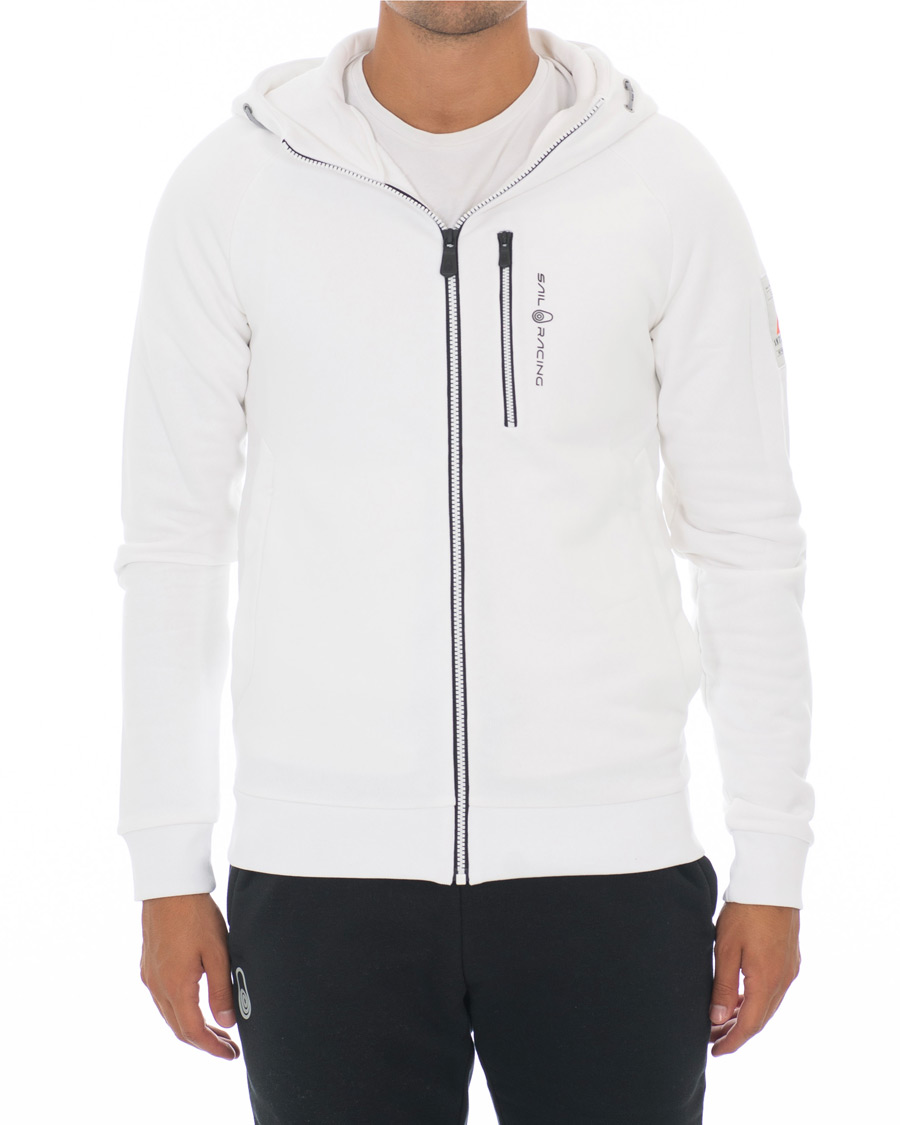 Herre | Trøjer | Sail Racing | Antarctica Full Zip Hoodie White
