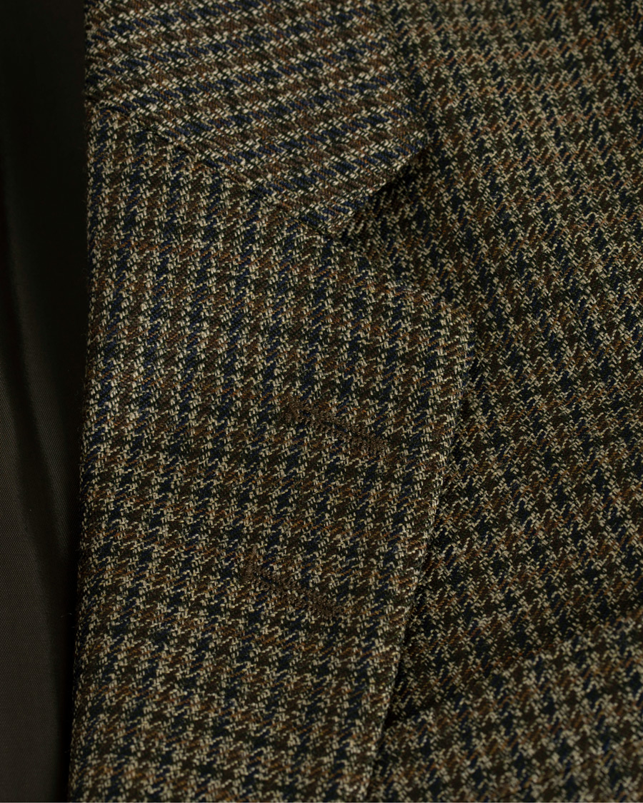 Herre | Blazere & jakker | Tiger of Sweden | Josef Checked Wool Blazer Brown