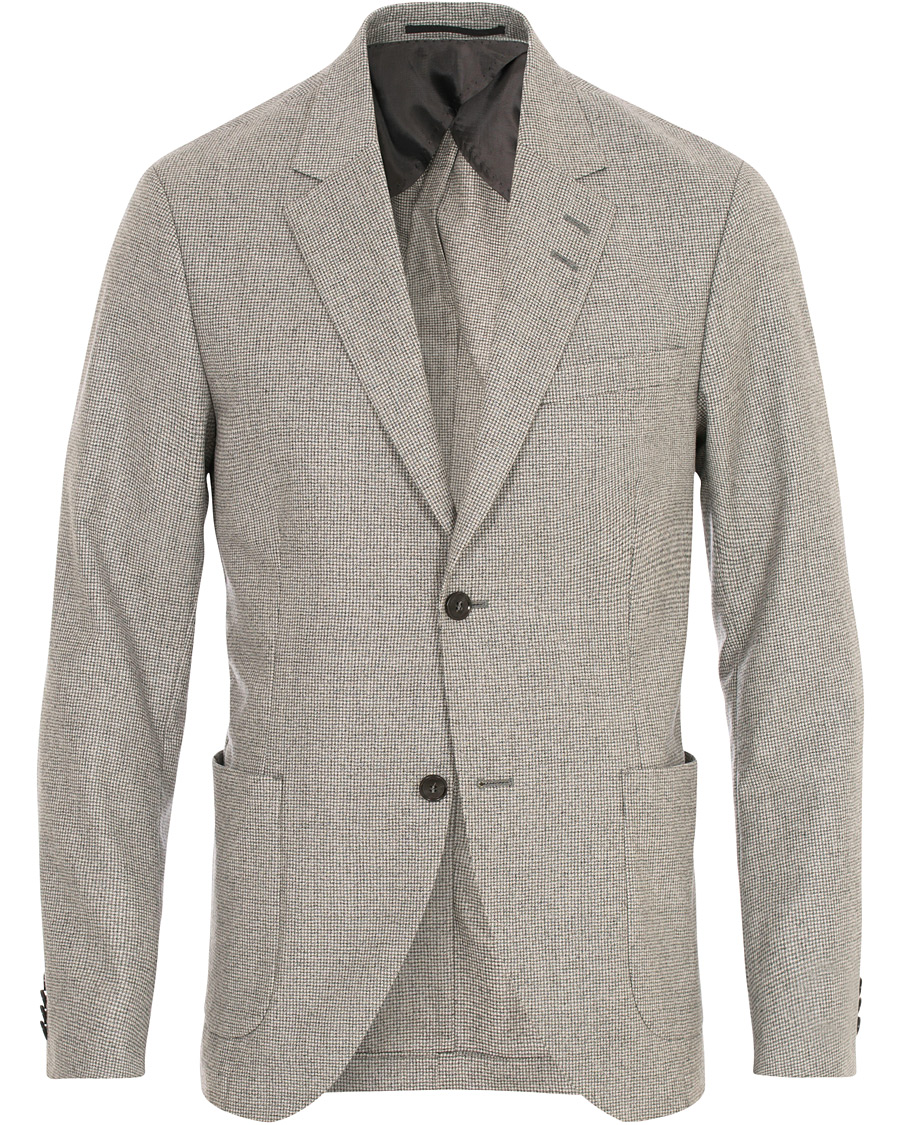 Herre | Blazere & jakker | Tiger of Sweden | Jamot Houndstooth Brushed Wool Suit Blazer Grey