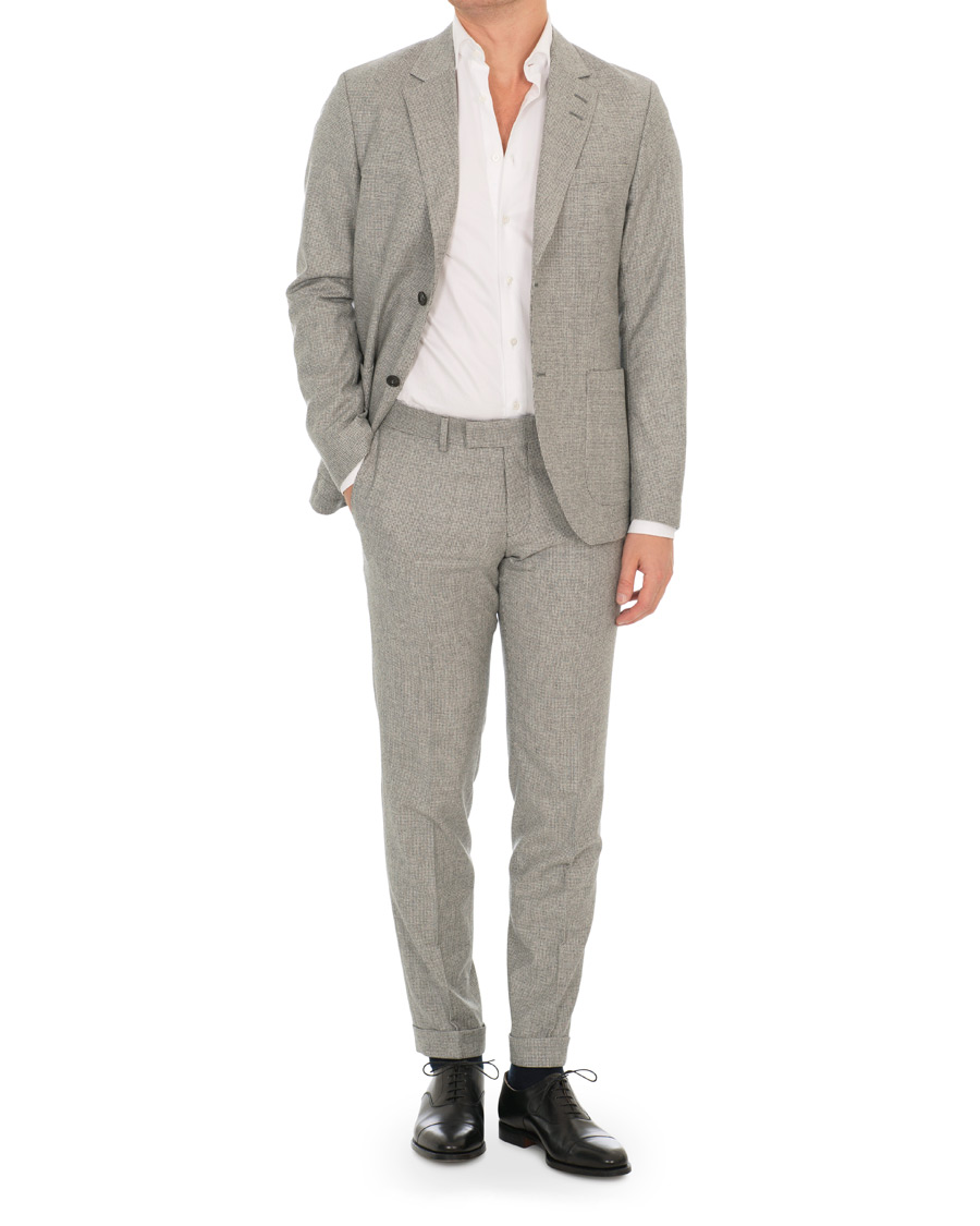 Herre | Blazere & jakker | Tiger of Sweden | Jamot Houndstooth Brushed Wool Suit Blazer Grey