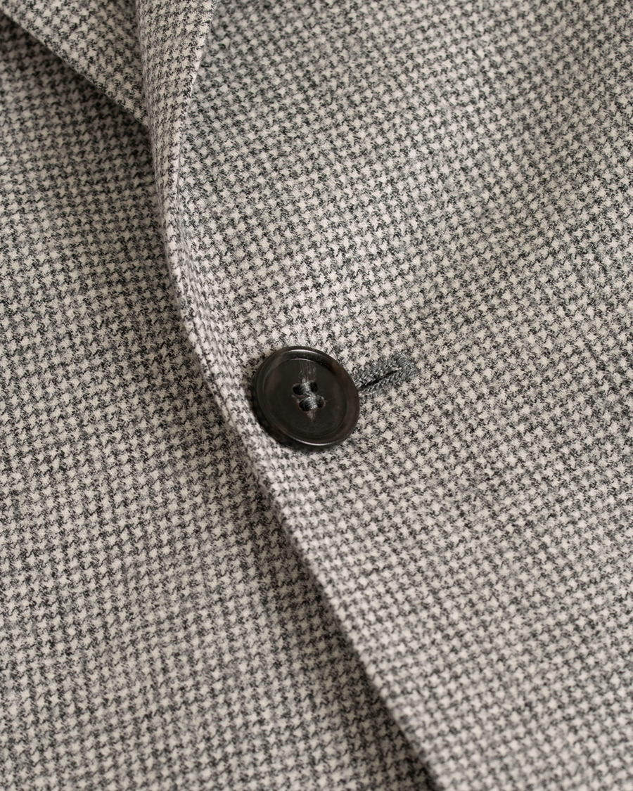 Herre | Blazere & jakker | Tiger of Sweden | Jamot Houndstooth Brushed Wool Suit Blazer Grey