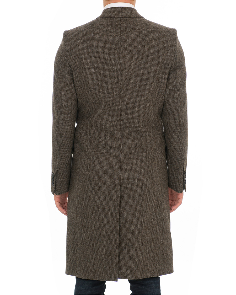 Herre | Jakker | Tiger of Sweden | Coltmar Structured Wool Coat Brown