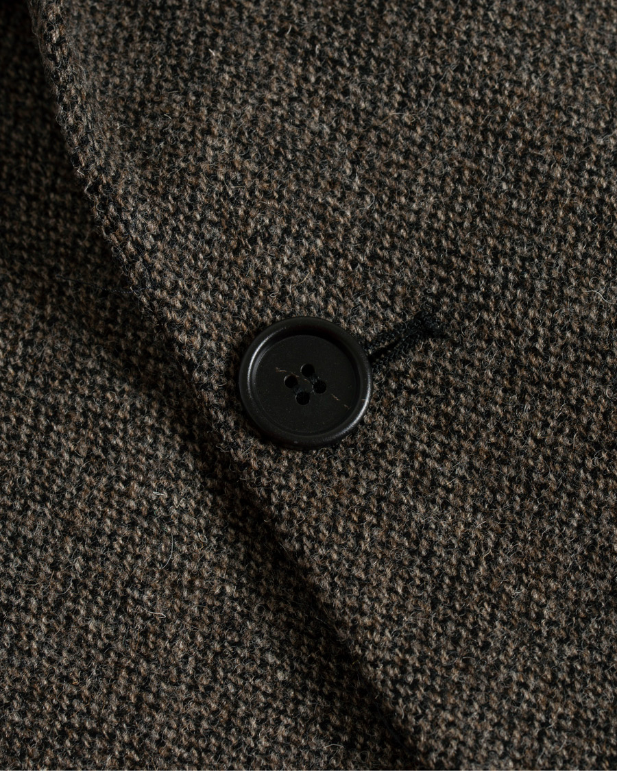 Herre | Jakker | Tiger of Sweden | Coltmar Structured Wool Coat Brown