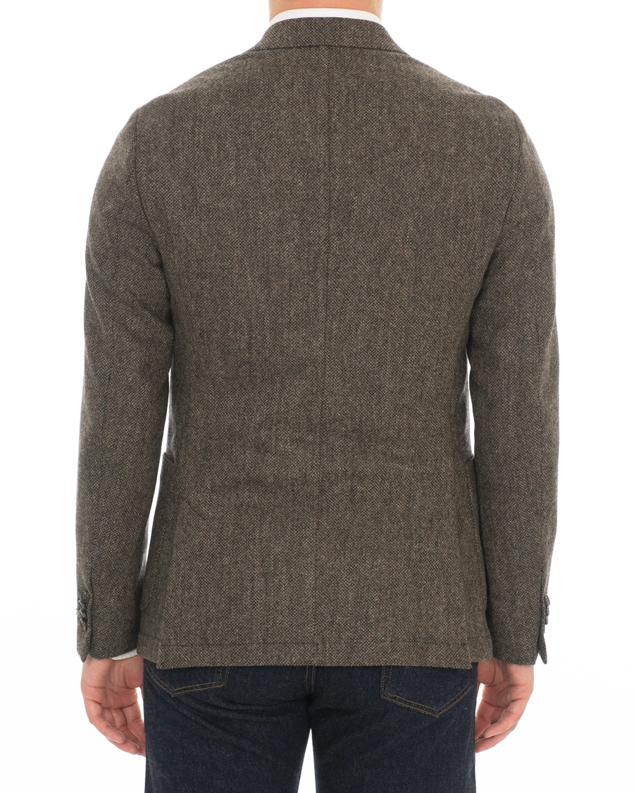 Herre | Blazere & jakker | Tiger of Sweden | Jamot Half Lined Structured Wool Blazer Brown