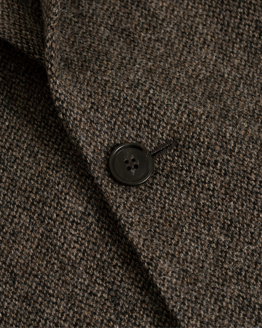 Herre | Blazere & jakker | Tiger of Sweden | Jamot Half Lined Structured Wool Blazer Brown
