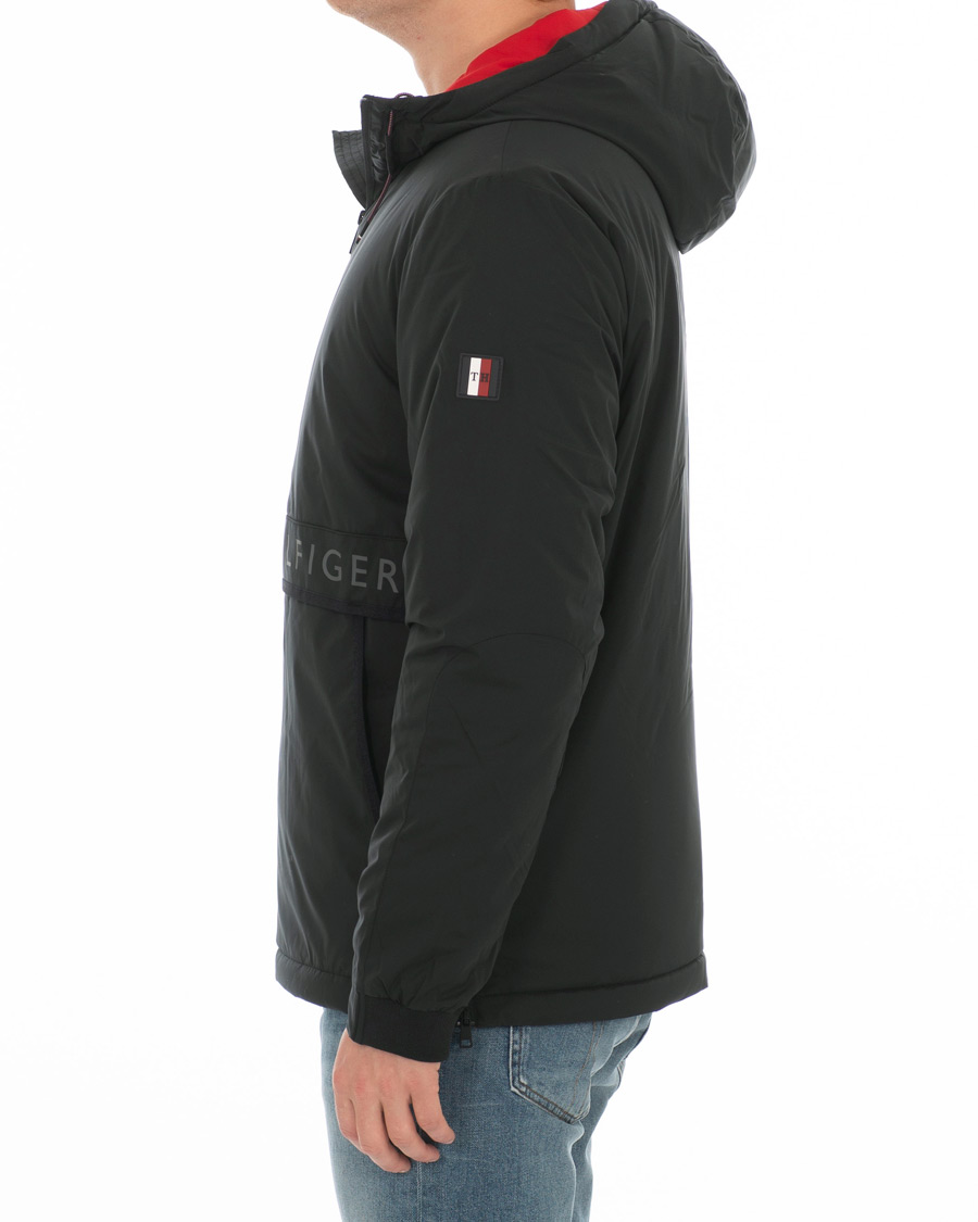 Herre | Jakker | Tommy Hilfiger | Stretch Anorak Jacket Jet Black