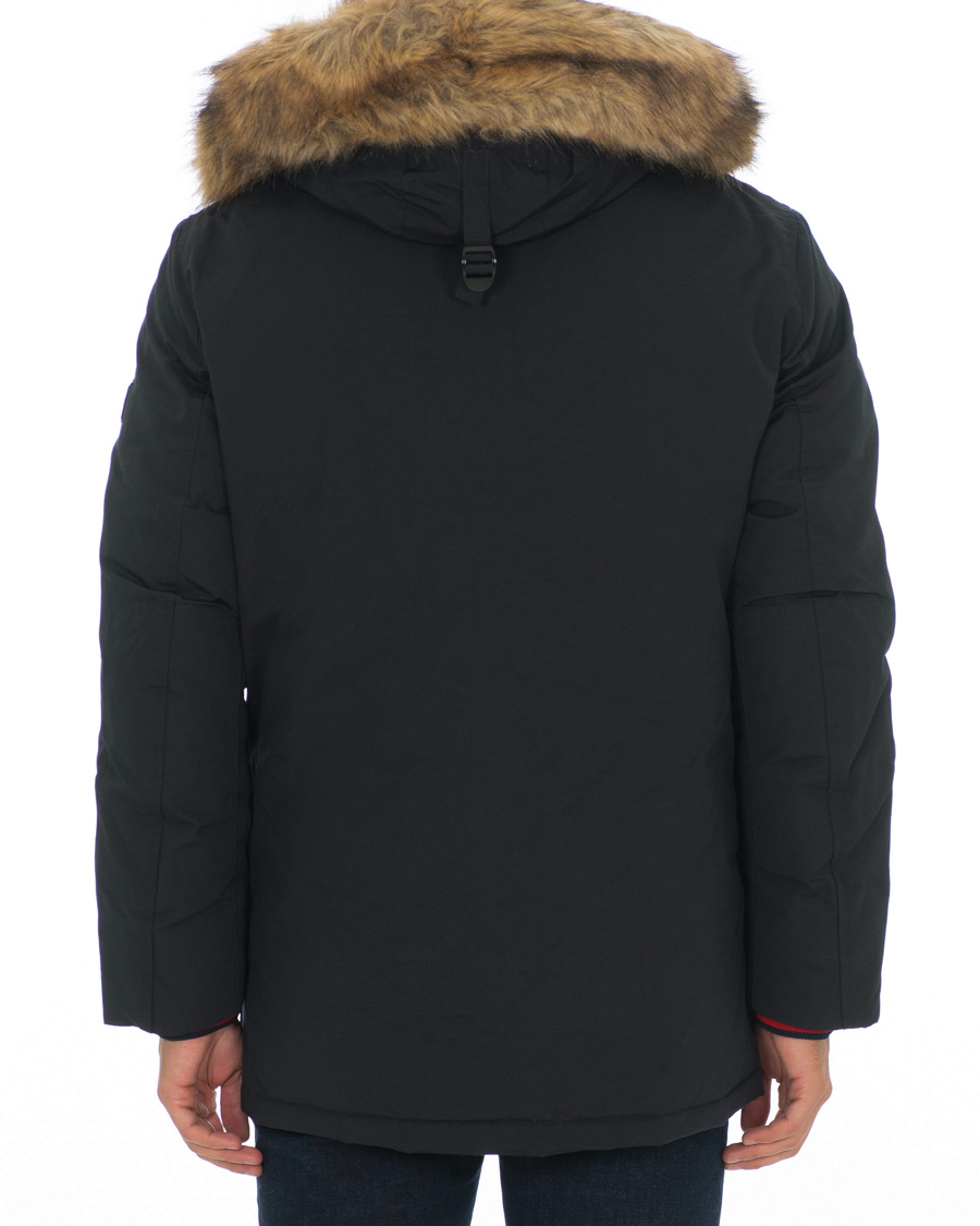 Herre | Jakker | Tommy Hilfiger | Hampton Down Fake Fur Parka Jet Black