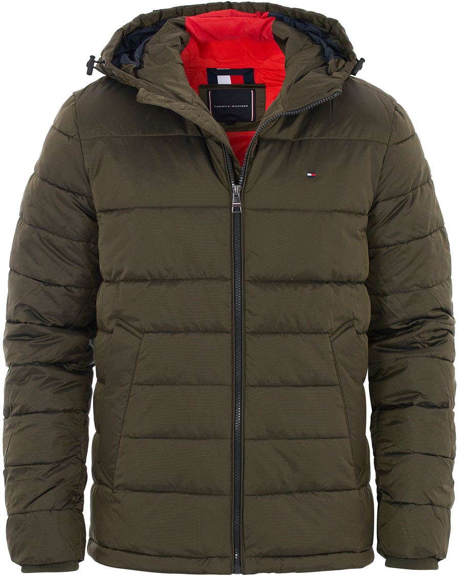 Herre | Jakker | Tommy Hilfiger | Two Tone Hooded Jacket Grape Leaf