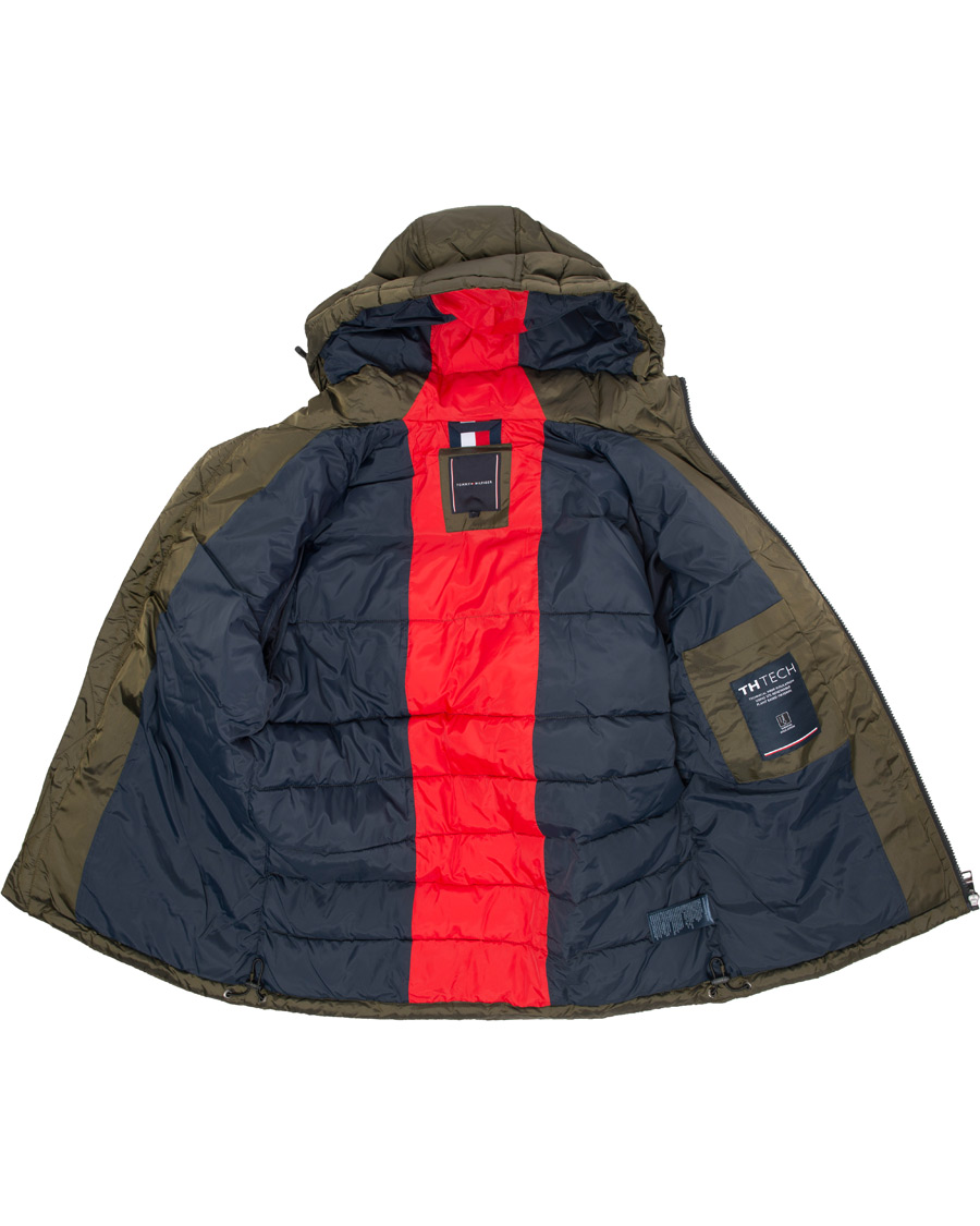 Herre | Jakker | Tommy Hilfiger | Two Tone Hooded Jacket Grape Leaf