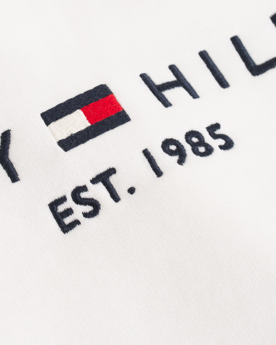 Herre | Trøjer | Tommy Hilfiger | Logo Hoodie Snow White