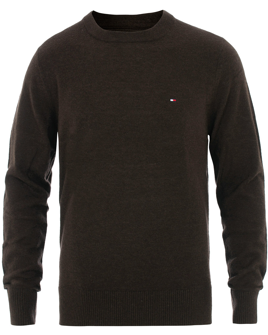 Herre | Trøjer | Tommy Hilfiger | Lambswool Crew Neck Delicioso Heather