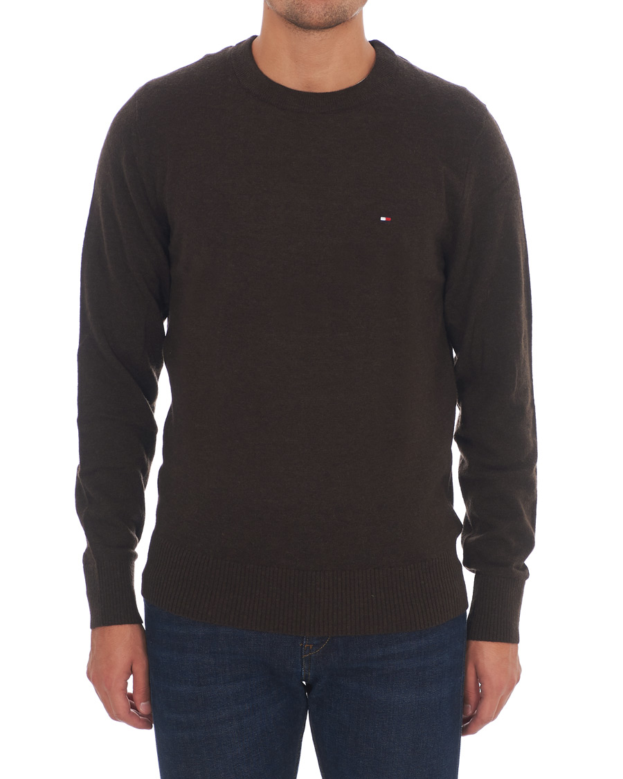 Herre | Trøjer | Tommy Hilfiger | Lambswool Crew Neck Delicioso Heather