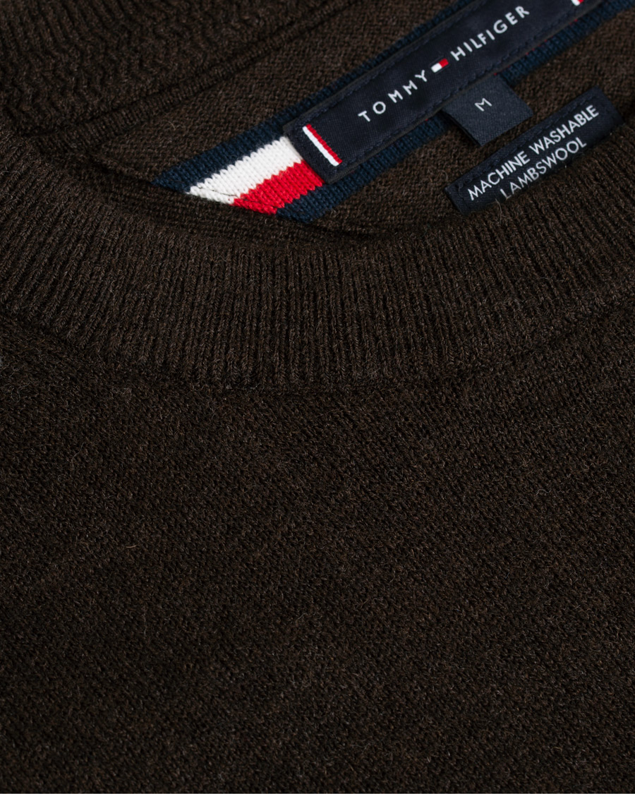 Herre | Trøjer | Tommy Hilfiger | Lambswool Crew Neck Delicioso Heather