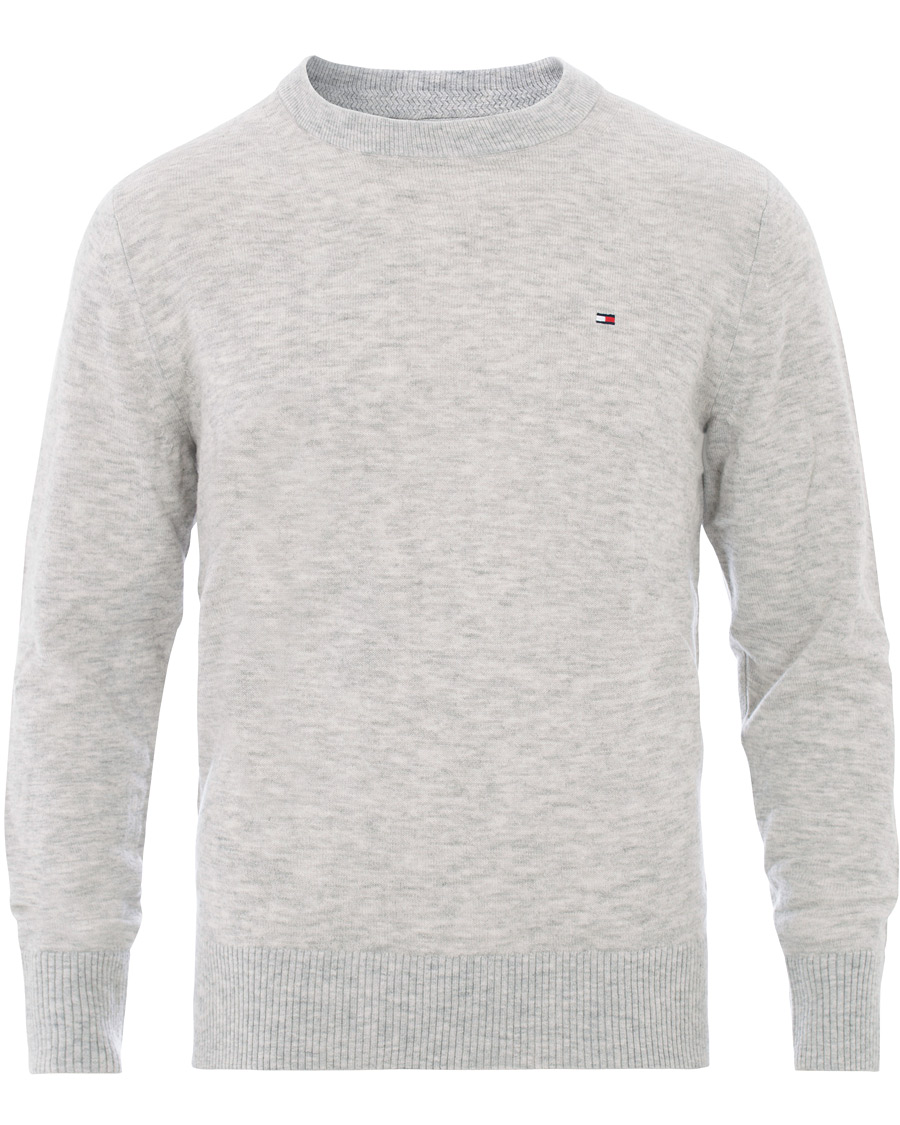 Herre | Trøjer | Tommy Hilfiger | Lambswool Crew Neck Cloud Heather