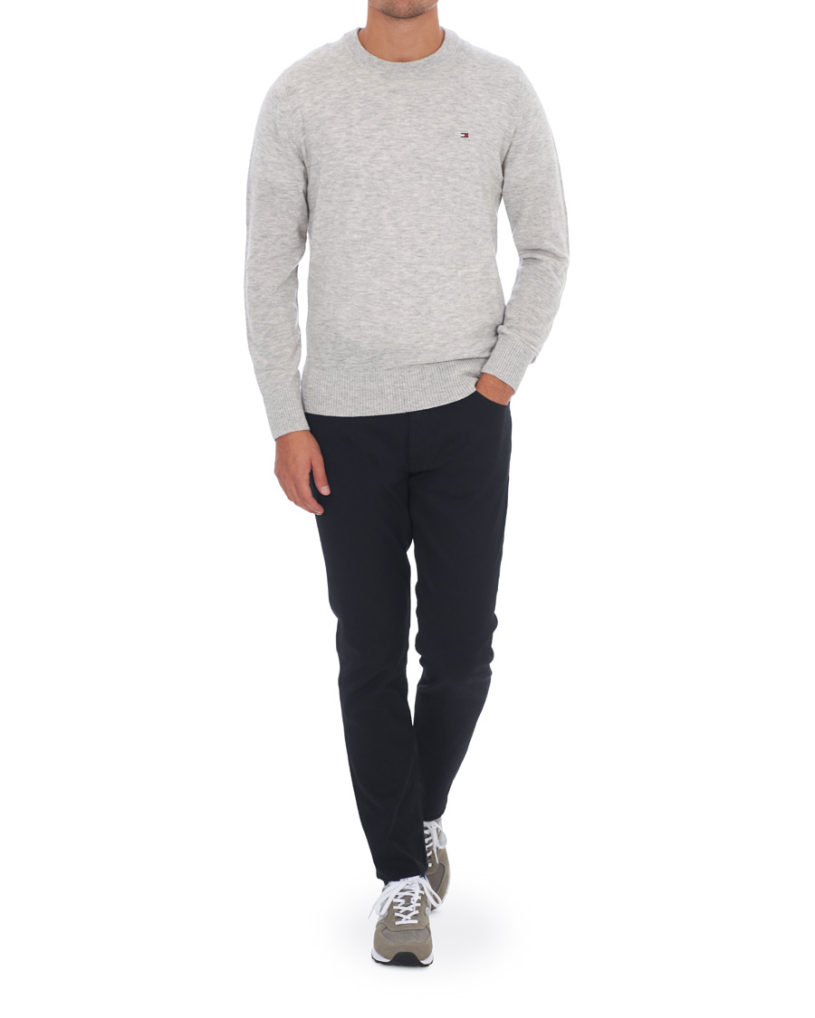 Herre | Trøjer | Tommy Hilfiger | Lambswool Crew Neck Cloud Heather