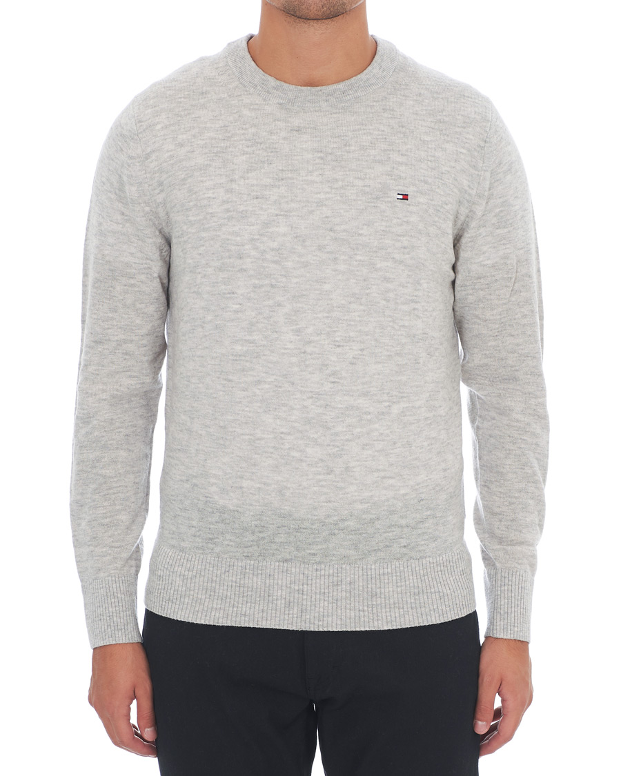 Herre | Trøjer | Tommy Hilfiger | Lambswool Crew Neck Cloud Heather
