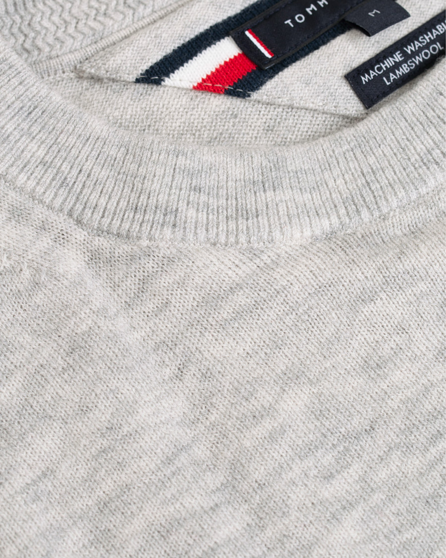 Herre | Trøjer | Tommy Hilfiger | Lambswool Crew Neck Cloud Heather