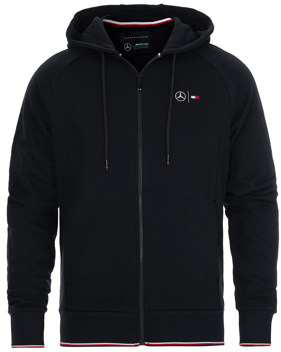 Herre | Trøjer | Tommy Hilfiger | Mercedes Benz Full Zip Jet Black