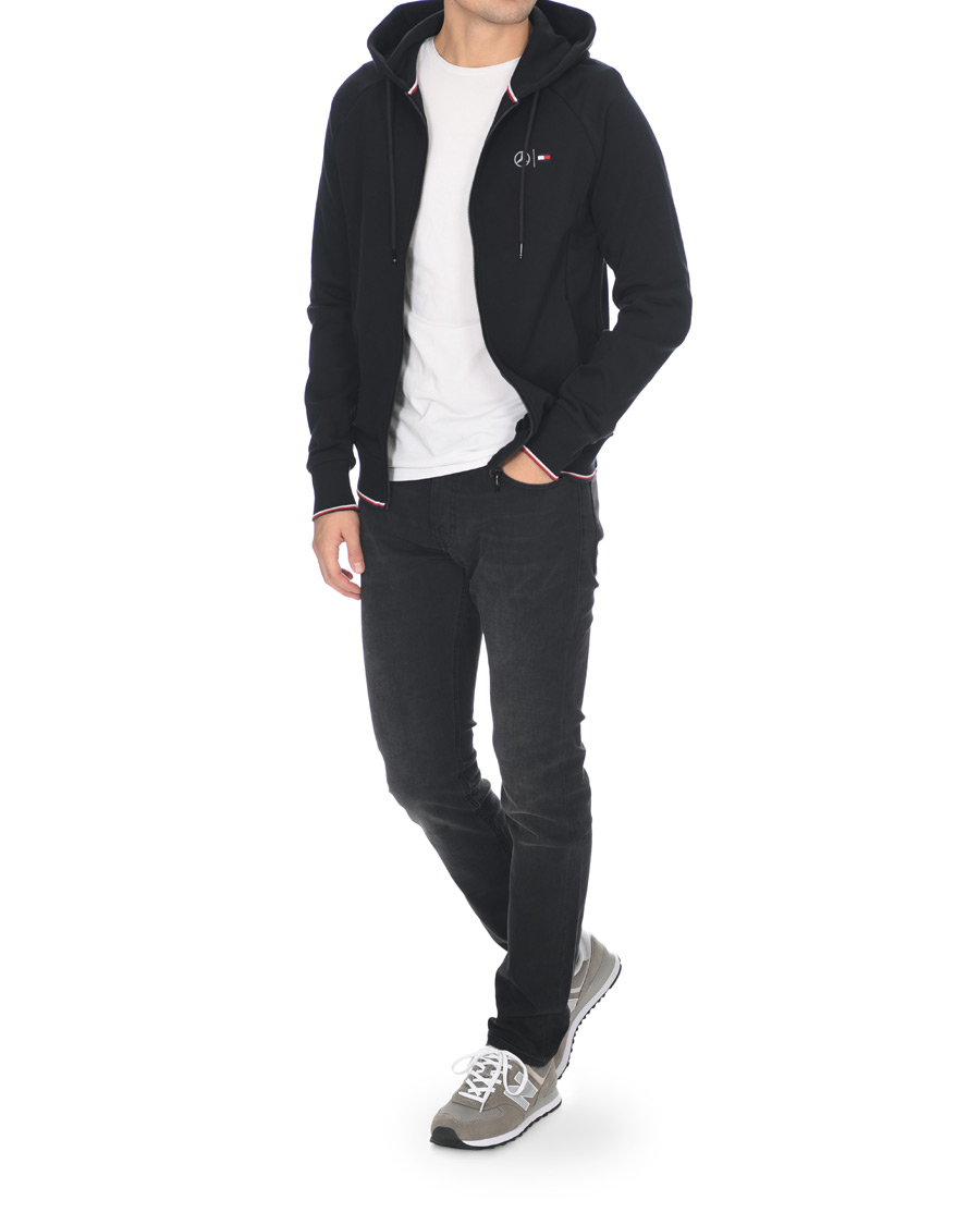 Herre | Trøjer | Tommy Hilfiger | Mercedes Benz Full Zip Jet Black