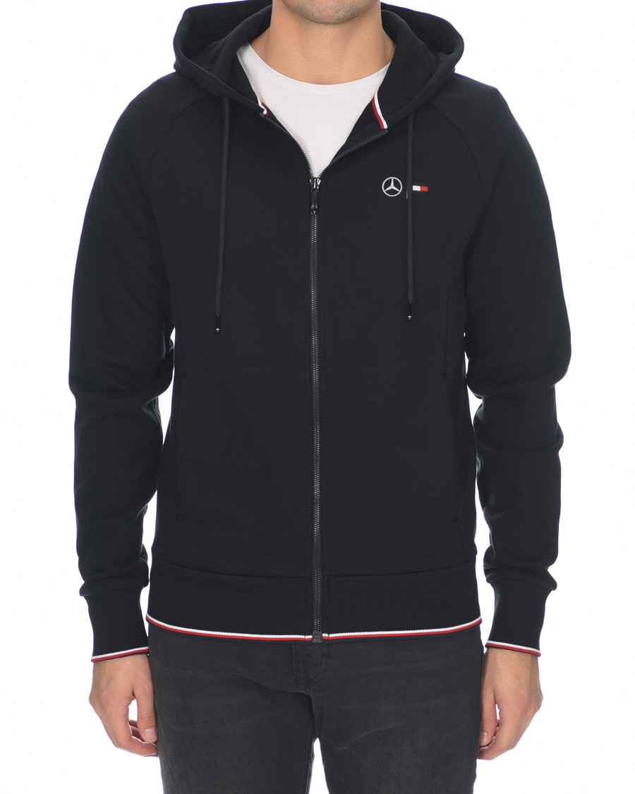Herre | Trøjer | Tommy Hilfiger | Mercedes Benz Full Zip Jet Black