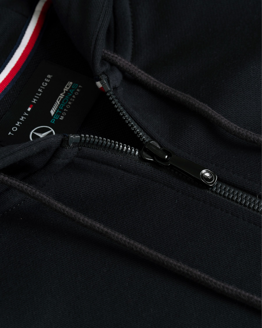 Herre | Trøjer | Tommy Hilfiger | Mercedes Benz Full Zip Jet Black