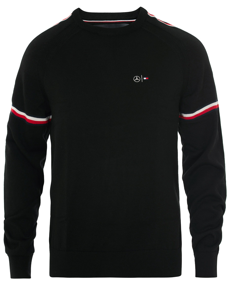 Hilfiger Mercedes Benz Sweatshirt Black - CareOfCarl.dk