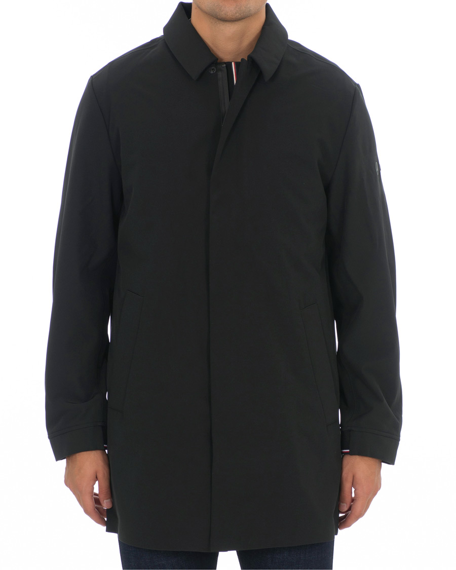 Herre | Jakker | Tommy Hilfiger | Mercedes Benz Stretch Carcoat Jet Black