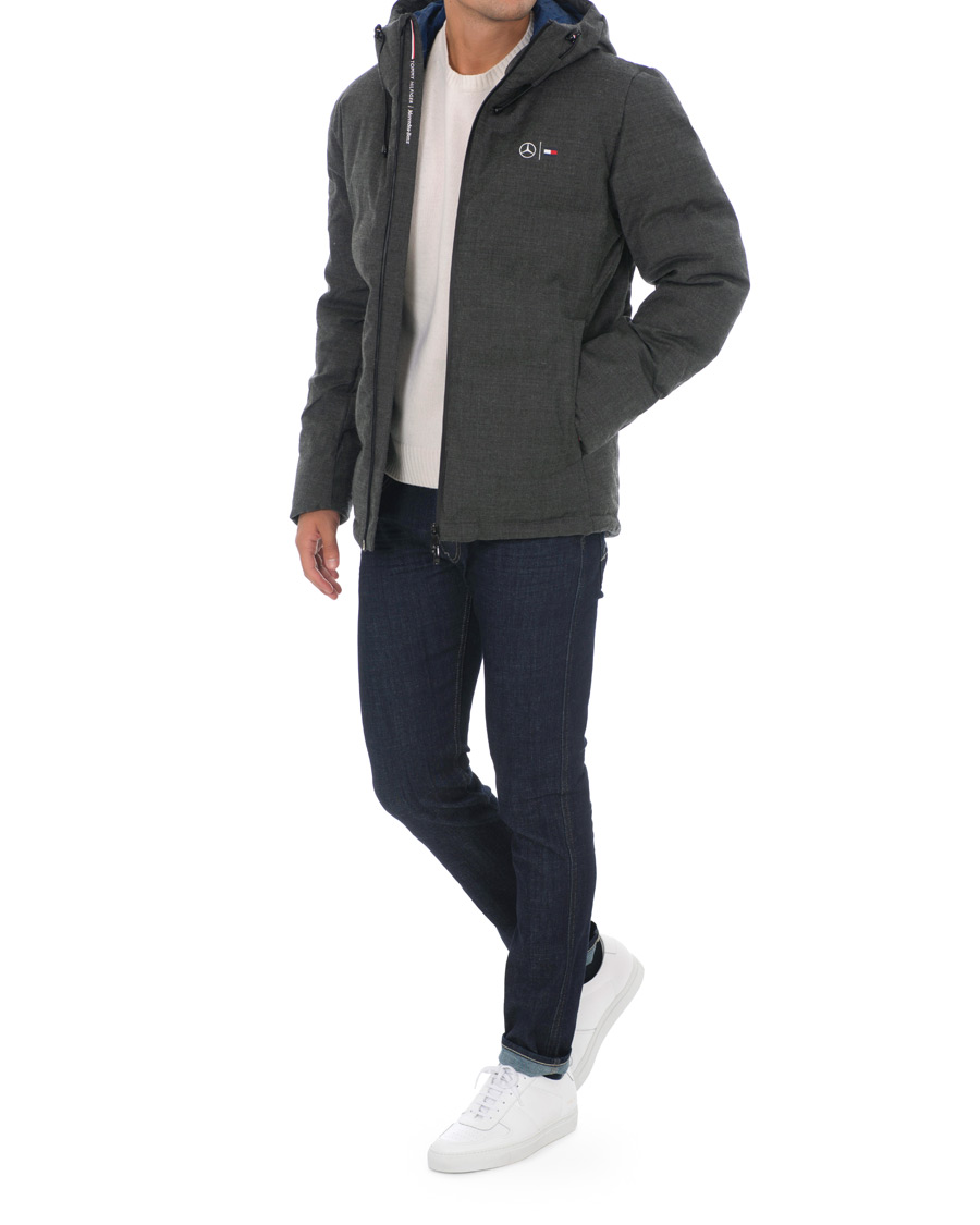 Herre | Jakker | Tommy Hilfiger | Mercedes Benz Down Parka Charcoal Heather