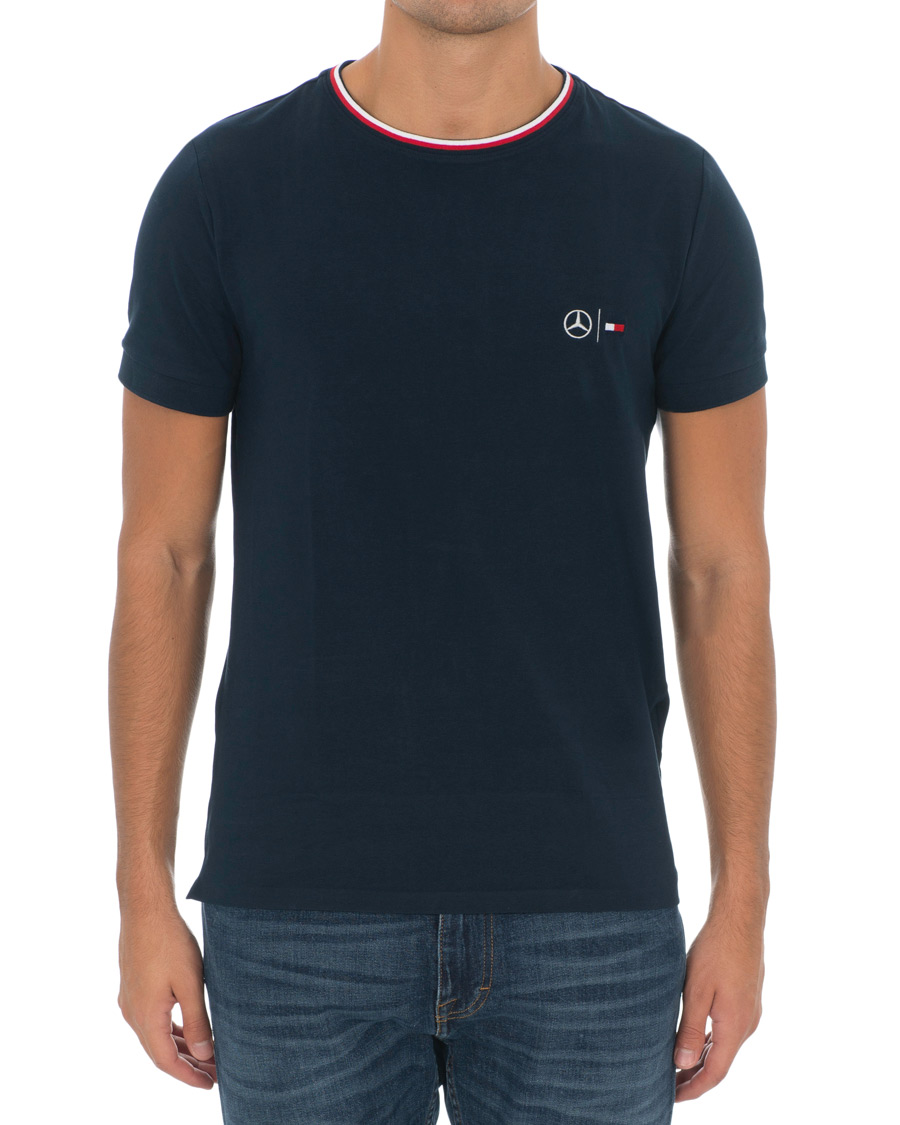 Herre | T-Shirts | Tommy Hilfiger | Mercedes Benz Climate Control Tee Sky Captain