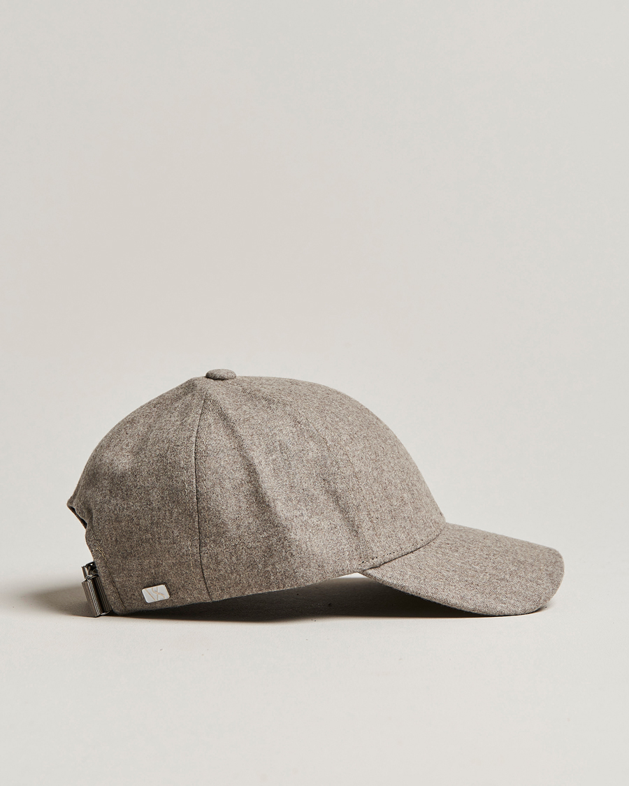 Herre | Varsity Headwear Flannel Baseball Cap Umber Beige | Varsity Headwear | Flannel Baseball Cap Umber Beige