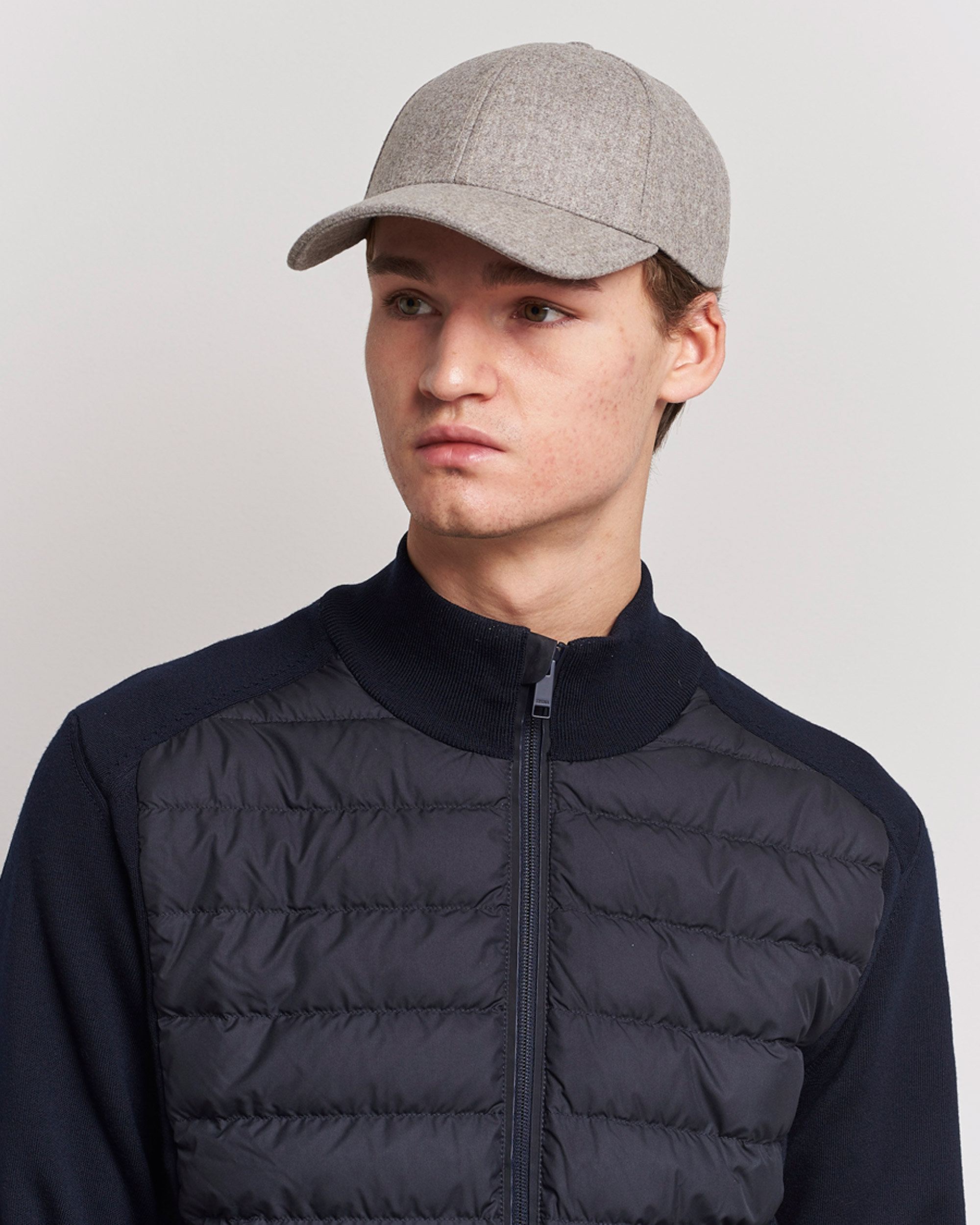 Herre | Varsity Headwear Flannel Baseball Cap Umber Beige | Varsity Headwear | Flannel Baseball Cap Umber Beige
