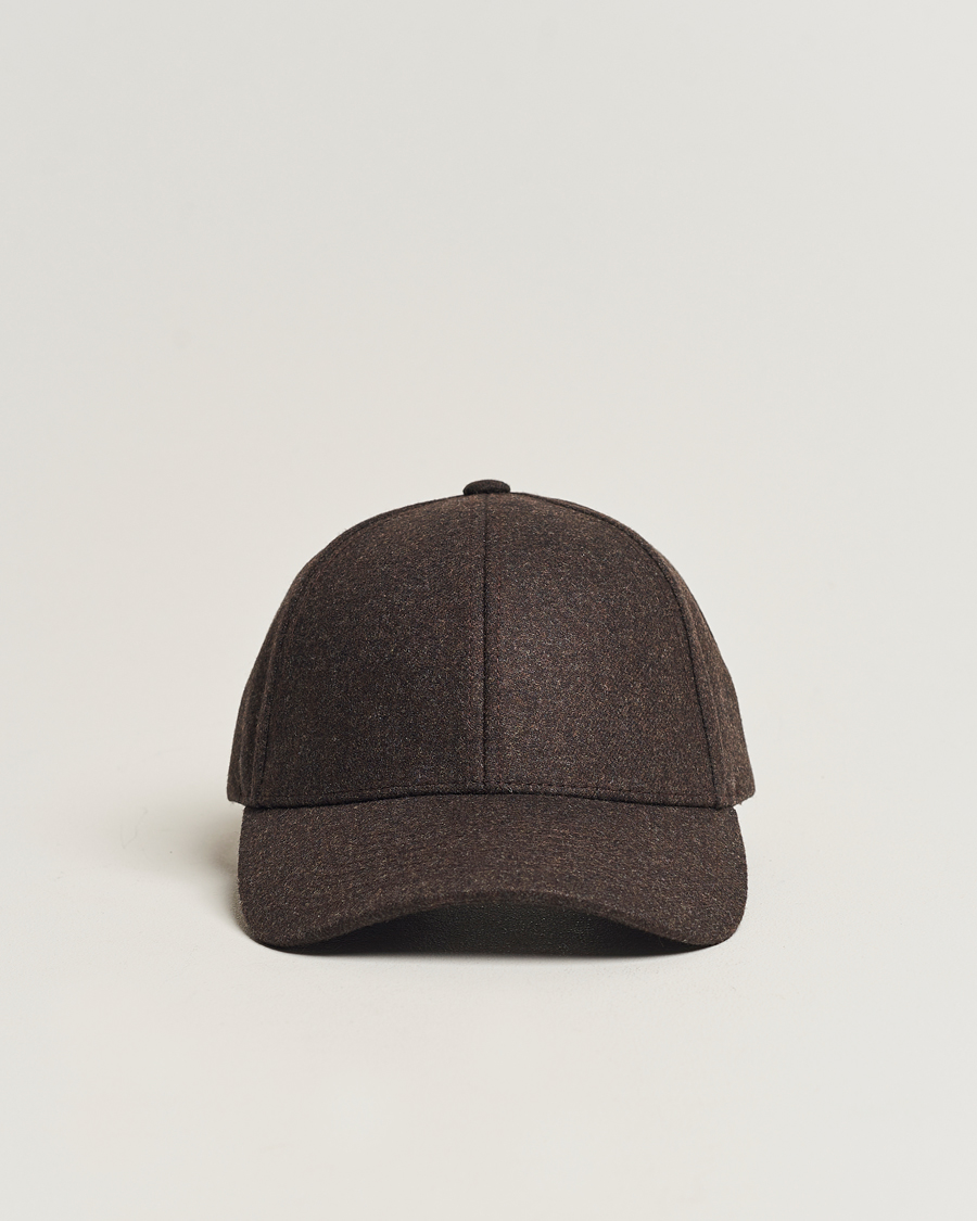 Herre | Varsity Headwear Flannel Baseball Cap Walnut Brown | Varsity Headwear | Flannel Baseball Cap Walnut Brown