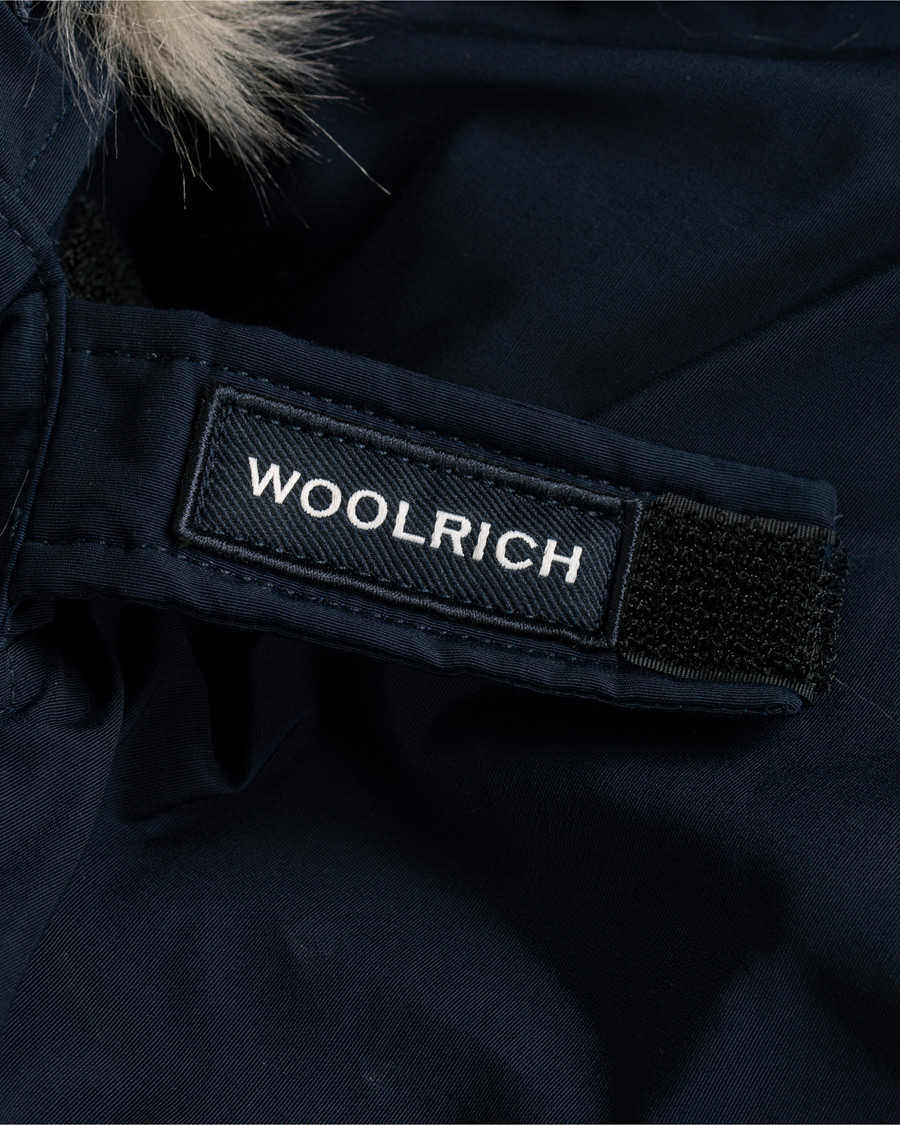 Herre | Jakker | Woolrich | Artic Parka Fake Fur Melton Blue