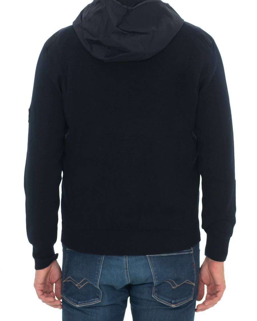 Herre | Jakker | Z Zegna | Techmerino Hybrid Hooded Jacket Navy