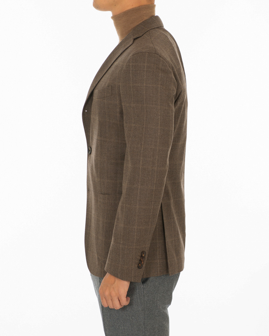 Herre | Blazere & jakker | Boglioli | K Jacket Checked Blazer Brown