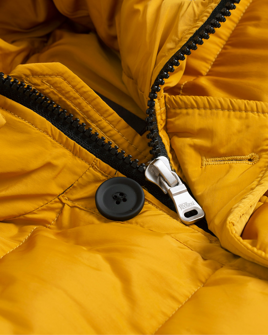Herre | Jakker | Oscar Jacobson | Clayton Lightweight Puffer Coat Yellow