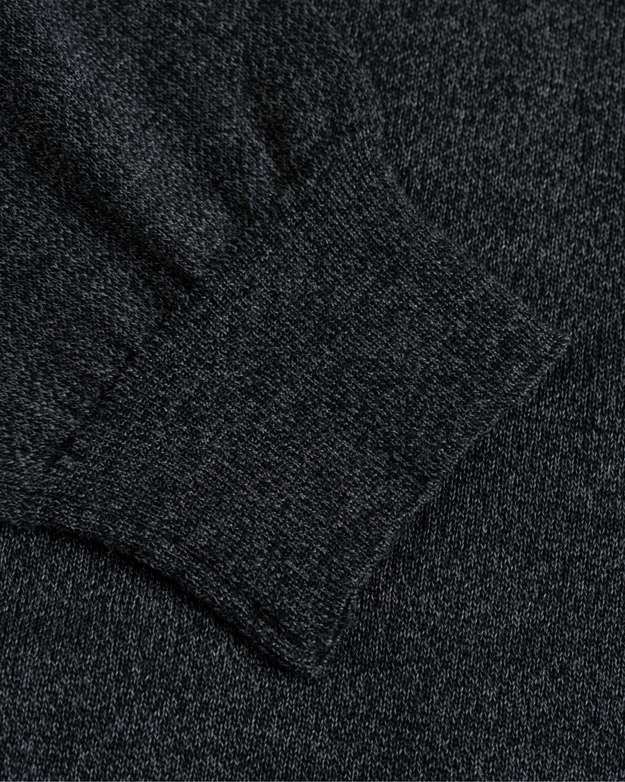 Herre | Trøjer | Oscar Jacobson | Cole Extra Fine Merino Rollneck Dark Grey