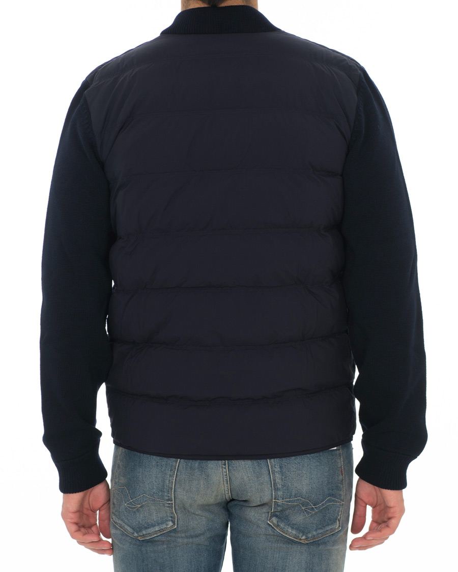Herre | Jakker | Paul Smith | Hybrid Down Bomber Jacket Navy