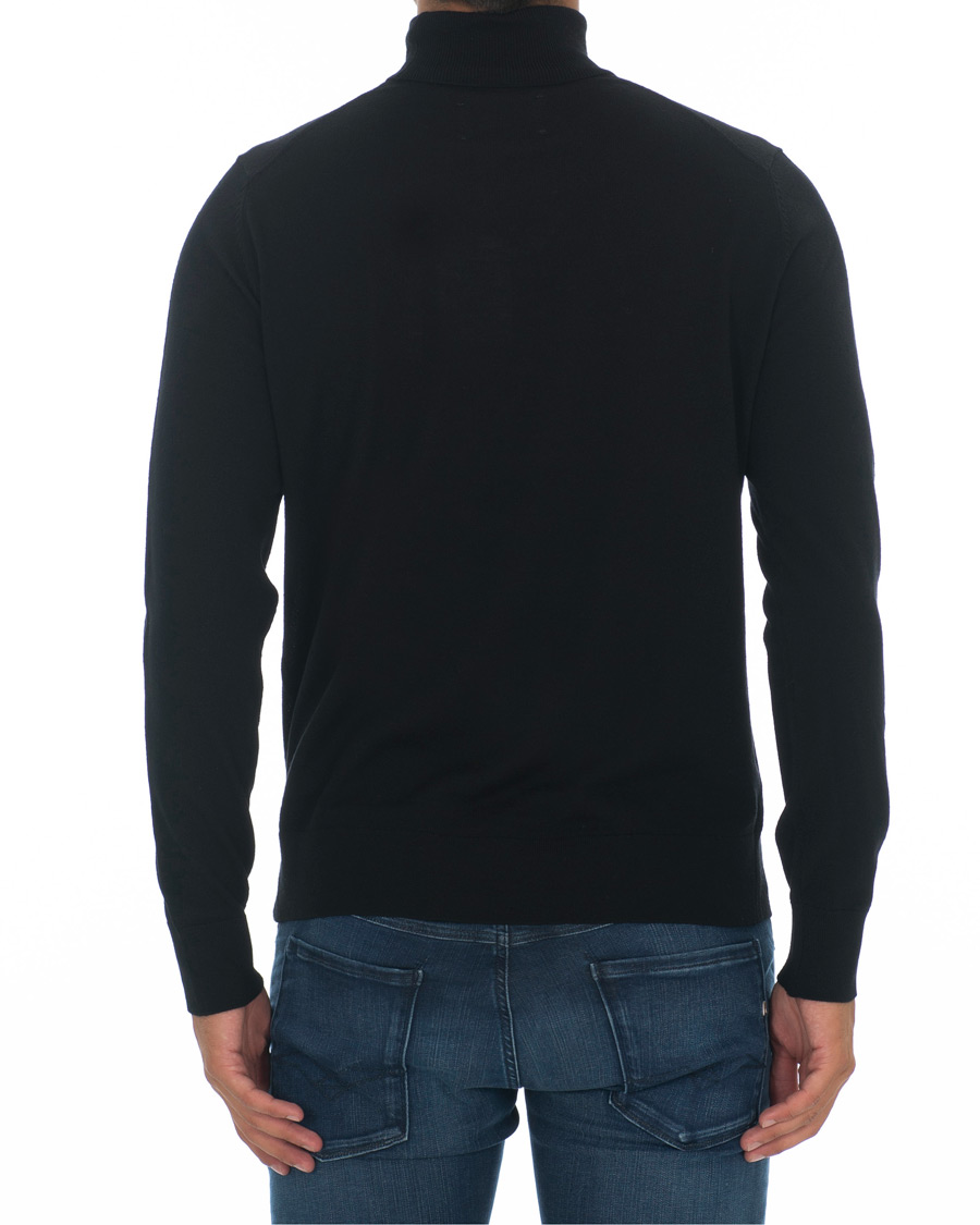 Herre | Trøjer | Samsøe Samsøe | Samsøe & Samsøe Flemming Superfine Merino Wool Roll Neck Black