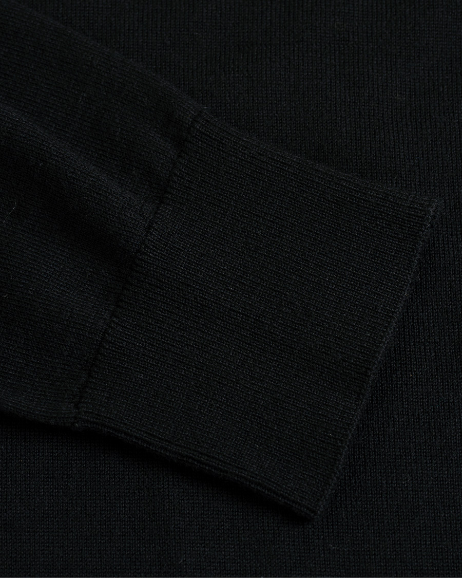 Herre | Trøjer | Samsøe Samsøe | Samsøe & Samsøe Flemming Superfine Merino Wool Roll Neck Black