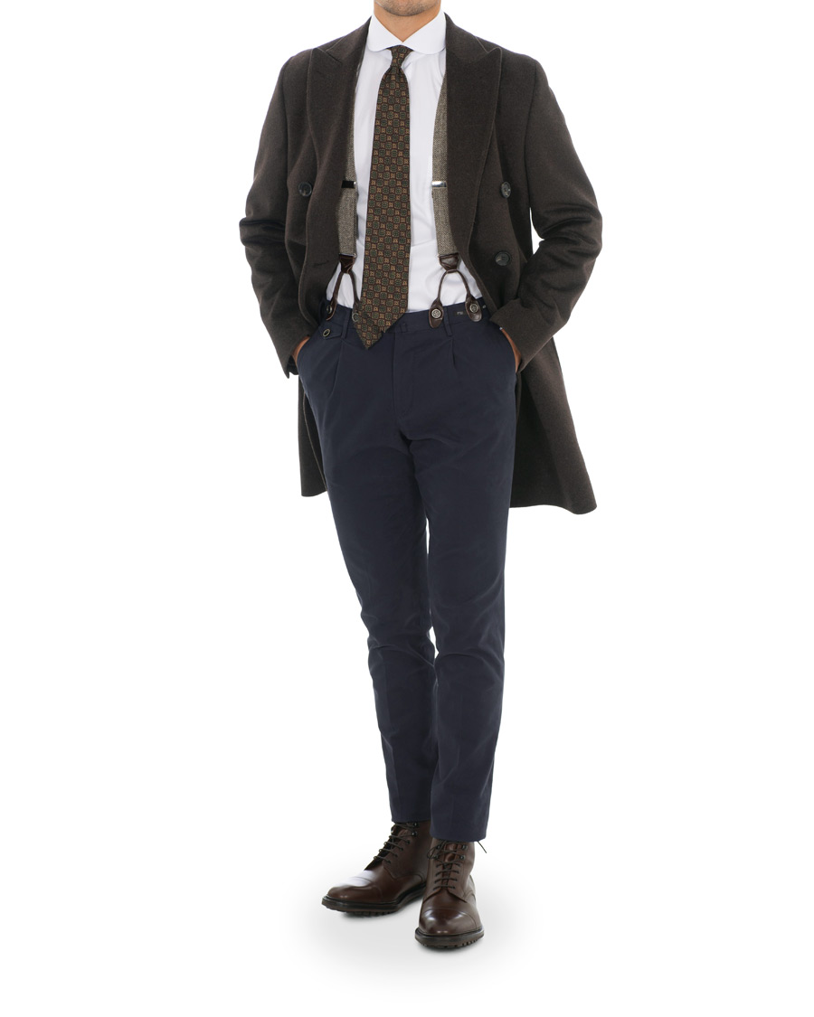 Herre | Skjorter | Stenströms | Slimline Club Collar Shirt White