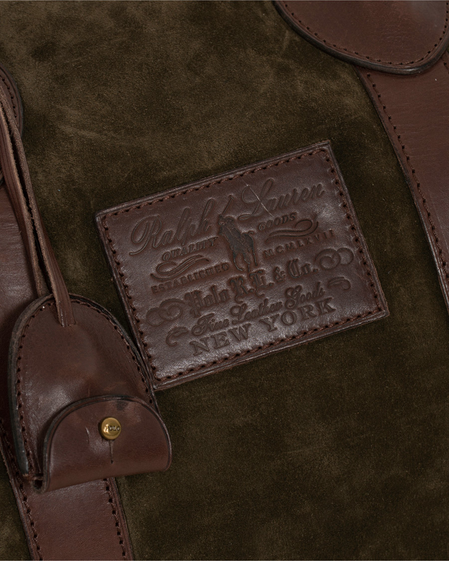 Herre | Tasker | Polo Ralph Lauren | Weekendbag Olive Suede