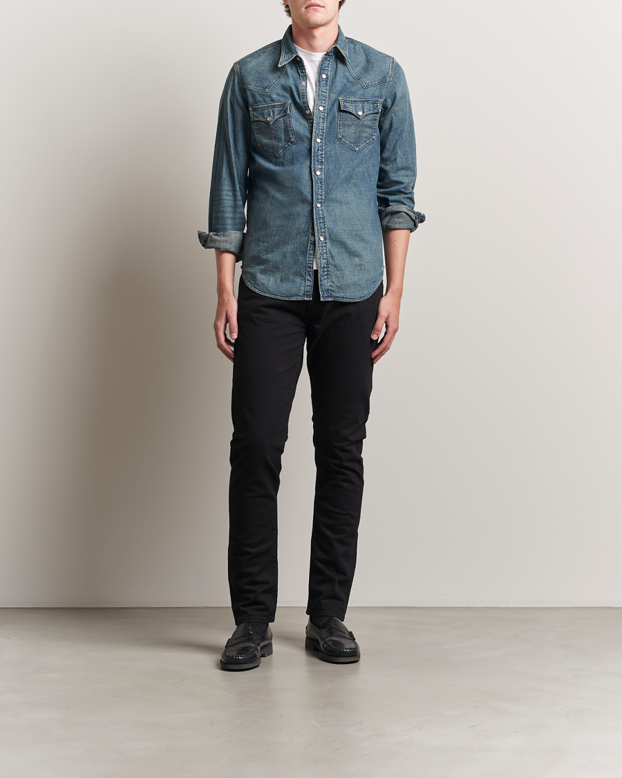 Herre | Bukser | Polo Ralph Lauren | Sullivan Slim Fit Hudson Stretch Jeans Black