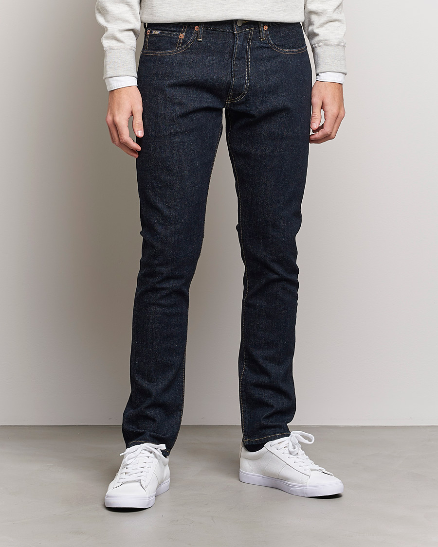 Herre | Blå jeans | Polo Ralph Lauren | Sullivan Slim Fit Rins Stretch Jeans Dark Blue