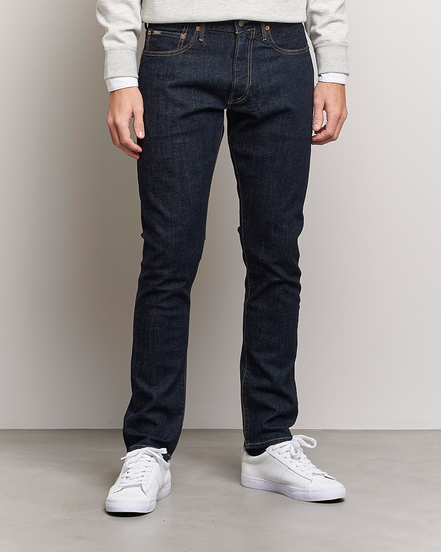 Herre | Afdelinger | Polo Ralph Lauren | Sullivan Slim Fit Rins Stretch Jeans Dark Blue