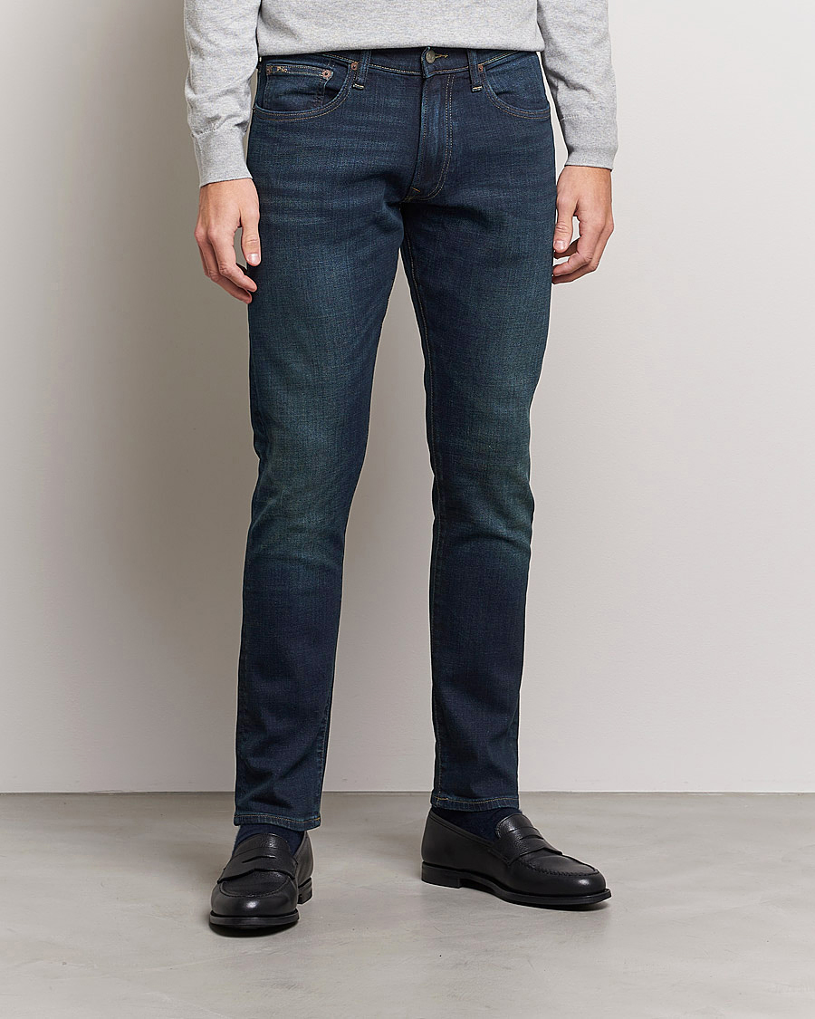 Herre | Blå jeans | Polo Ralph Lauren | Sullivan Slim Fit Murphy Stretch Jeans Mid Blue