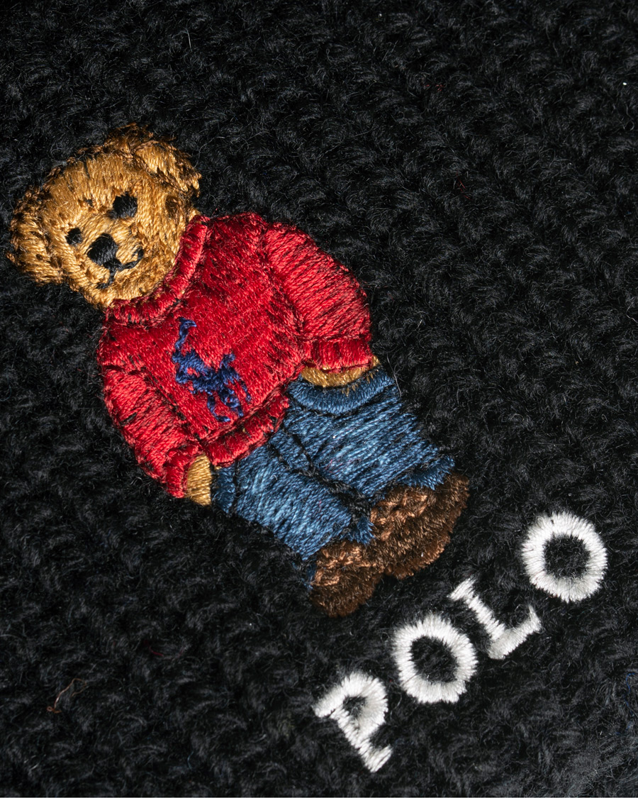 Herre | Polo Ralph Lauren Bear Beanie Black | Polo Ralph Lauren | Bear Beanie Black