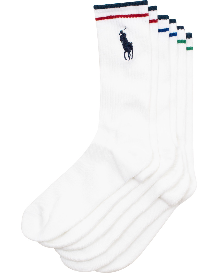 Herre | Undertøj | Polo Ralph Lauren | 3-Pack Sport Socks White